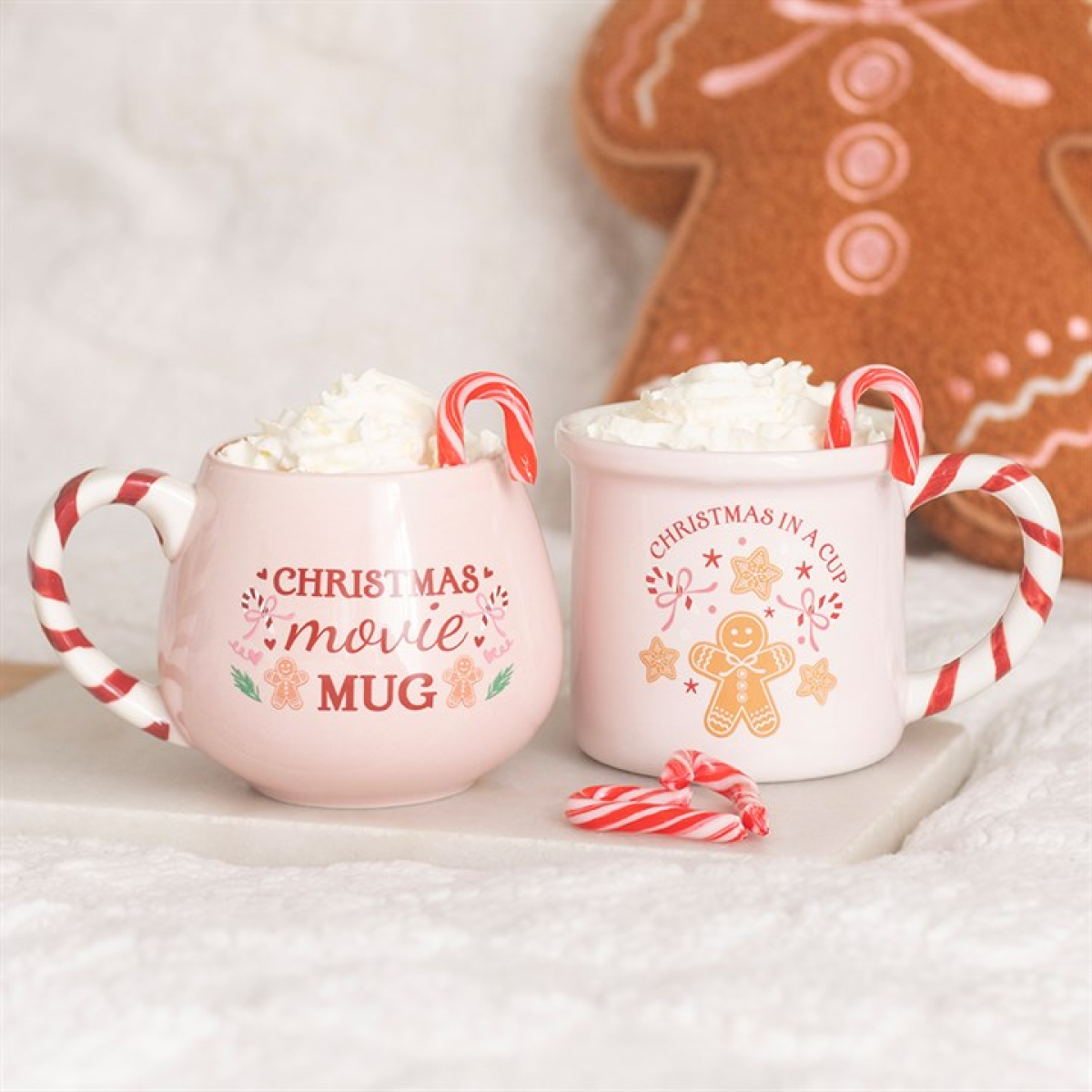 Pink Christmas Movie Gift Mug