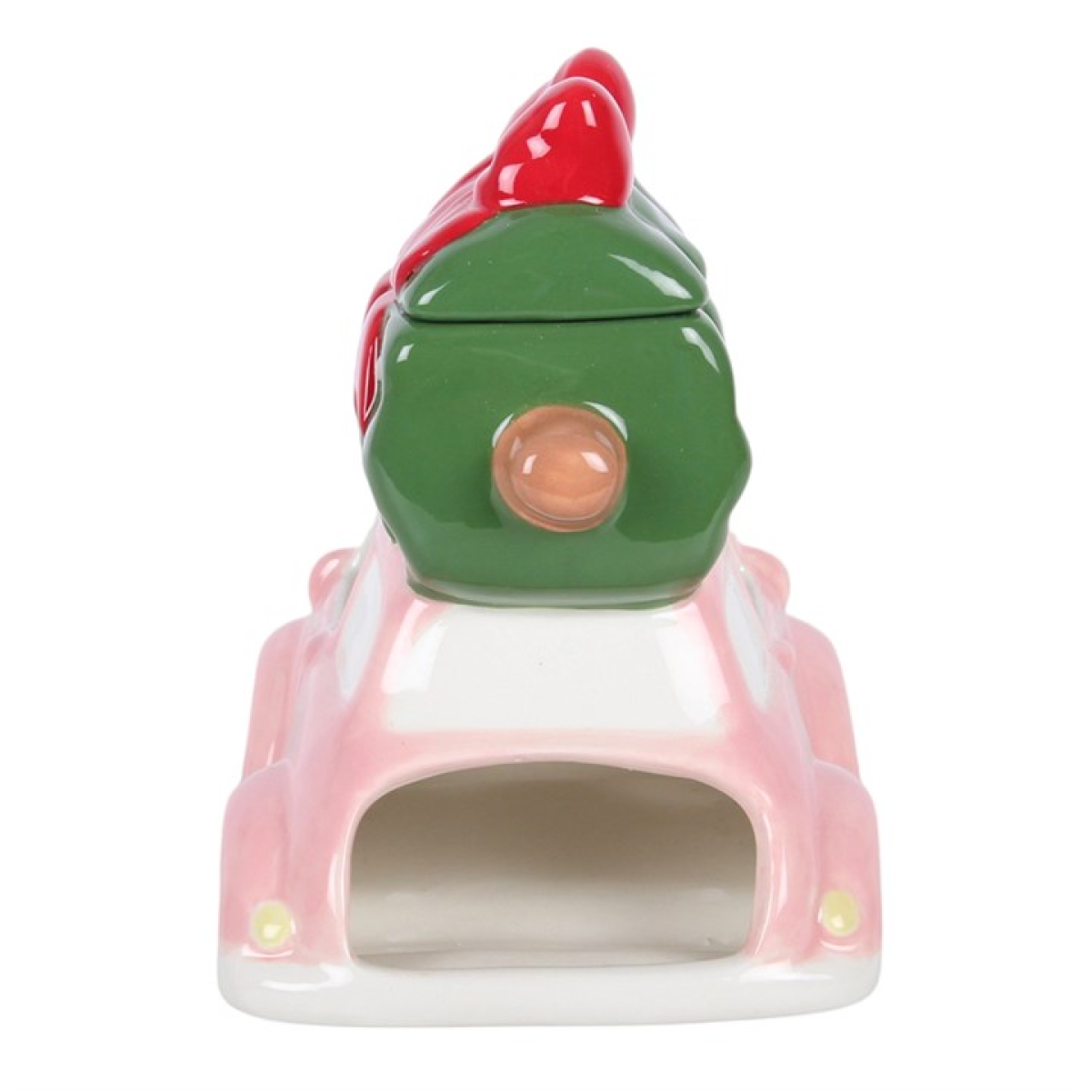 Pink Car with Christmas Tree Oil Burner - Wax Warmer