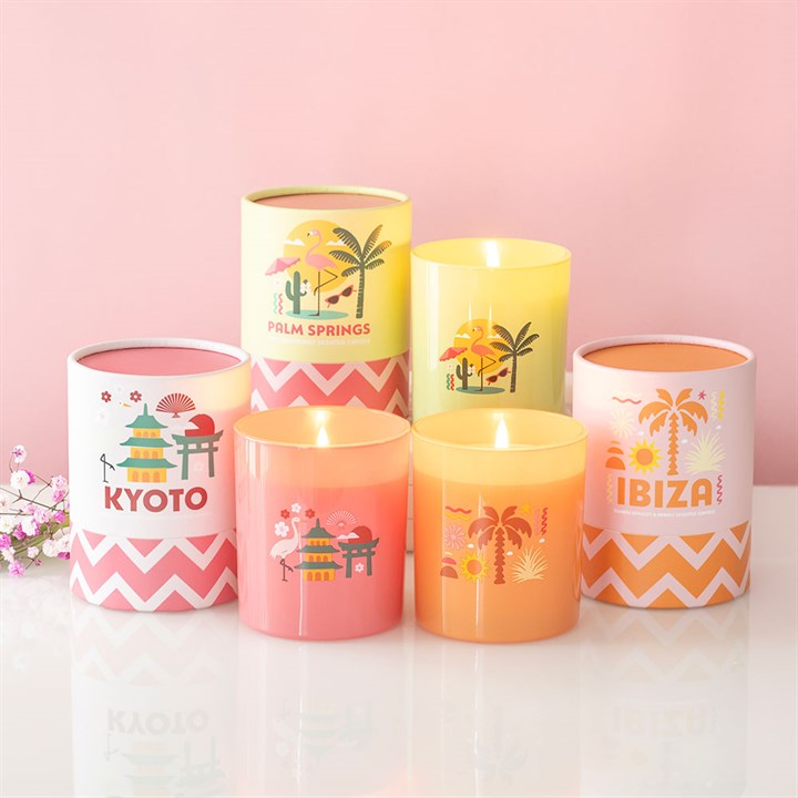 Kyoto Bamboo & Cherry Blossom Scented Candle