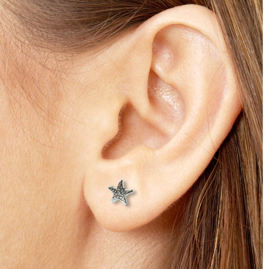 Dotty Star Stud Earrings