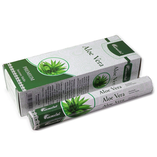 Aloe Vera Aromatika Charcoal Free Hex Incense