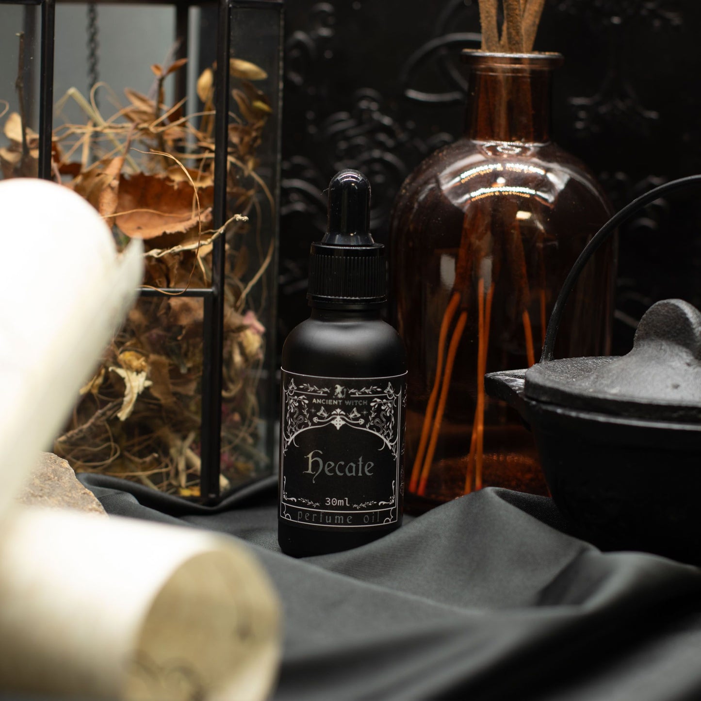 Ancient Witch Perfume Oil - Hecate - Layered, Luminous, and Quietly Powerful