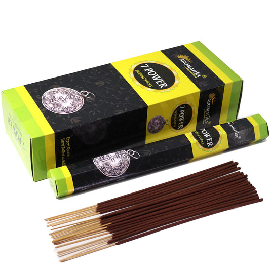 7 Powers Aromatika Charcoal Free Hex Premium Incense - 20g