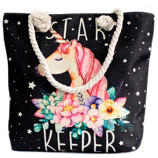 My sister will LOVE this Unicorn Shopping Bag!