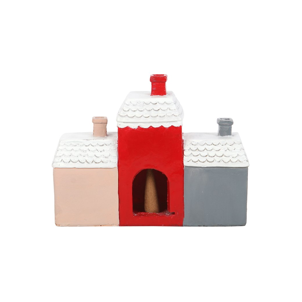 Christmas Village Incense Cone Holder
