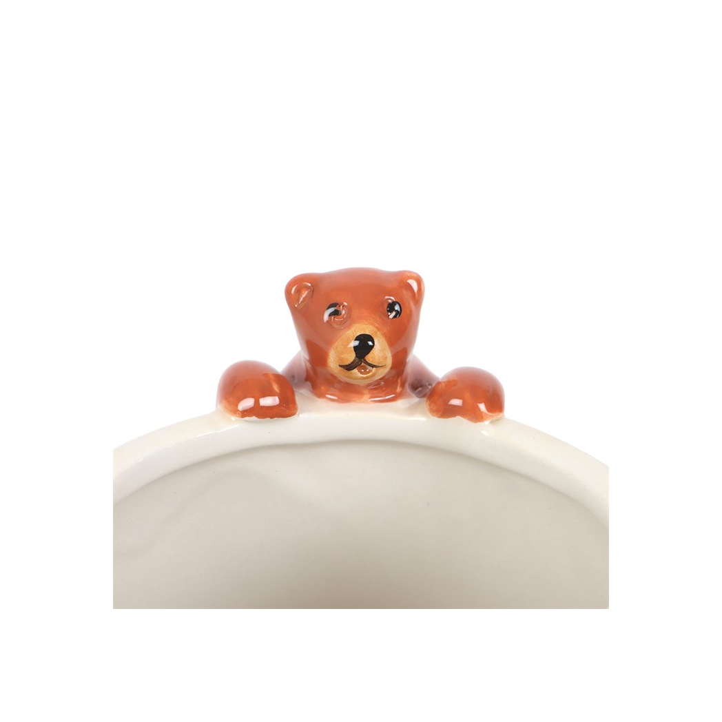 Sleepy Bear Rounded Gift Mug