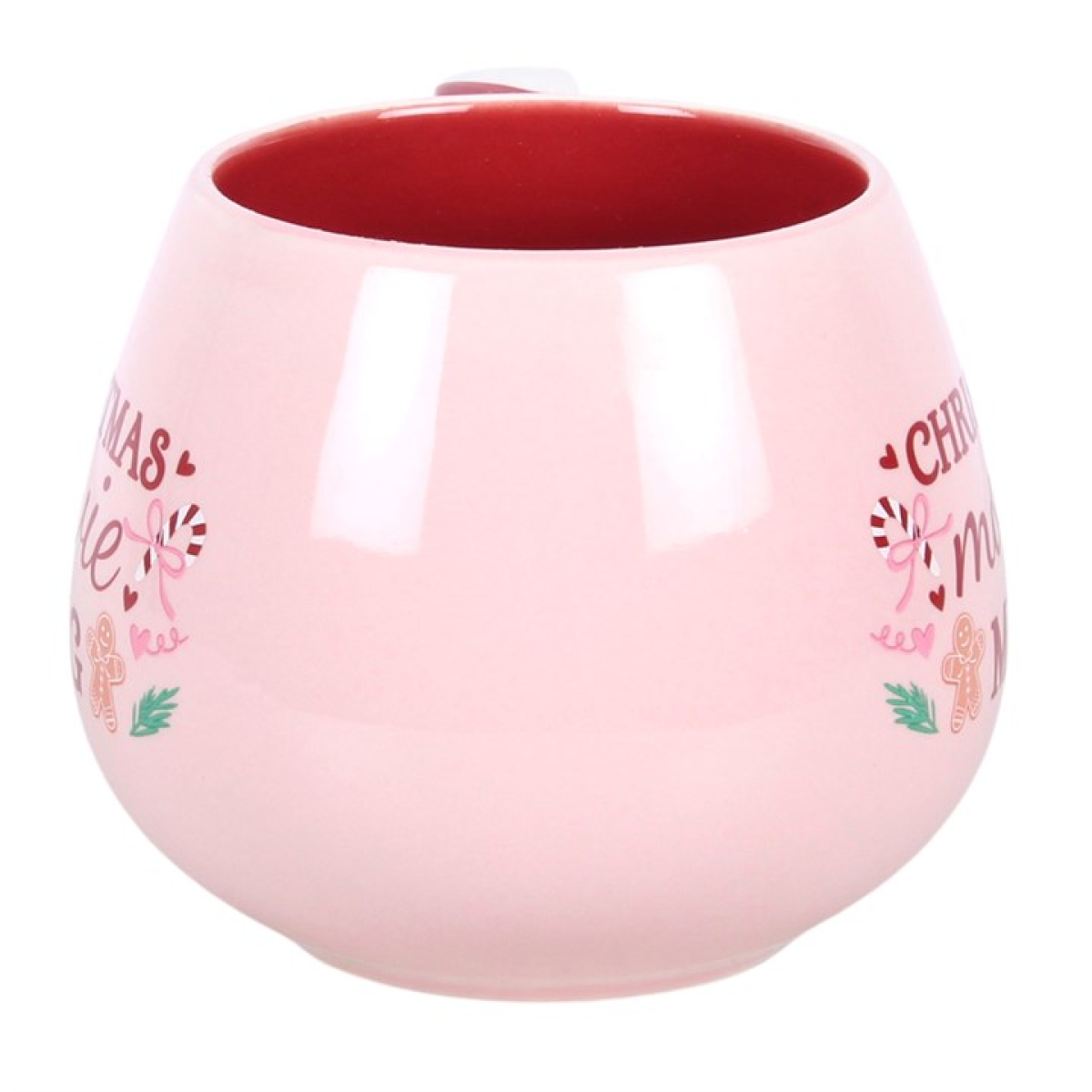 Pink Christmas Movie Gift Mug