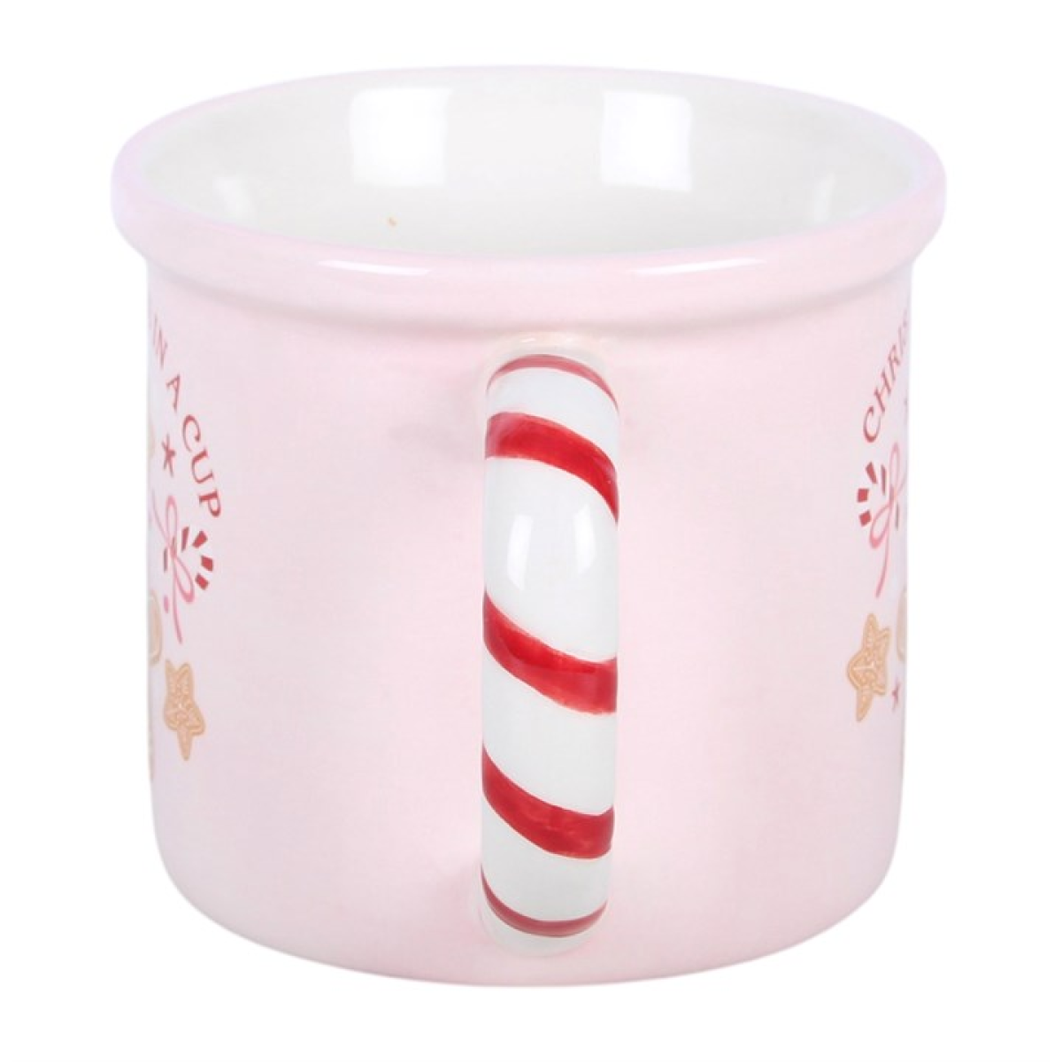 Pink Christmas in a Cup Gift Mug