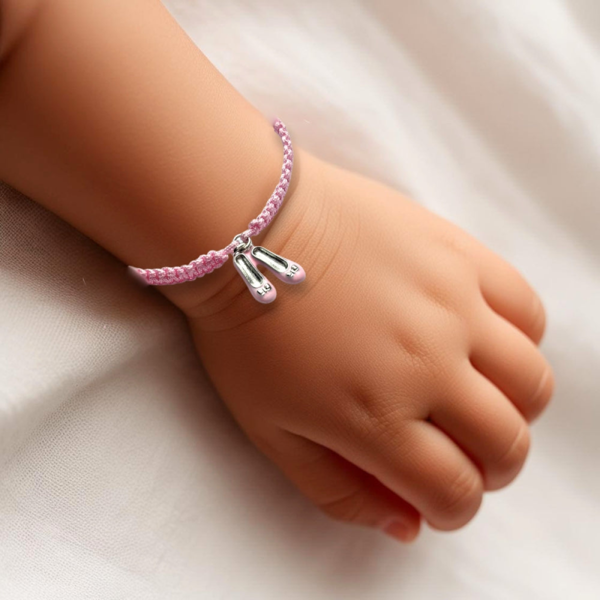 Ballet Shoes Friendship Bracelet & Gift Card - Girls Present
