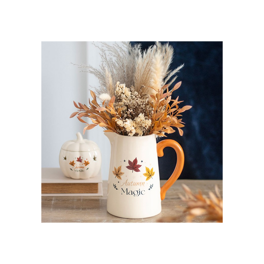 Autumn Magic Ceramic Flower Jug