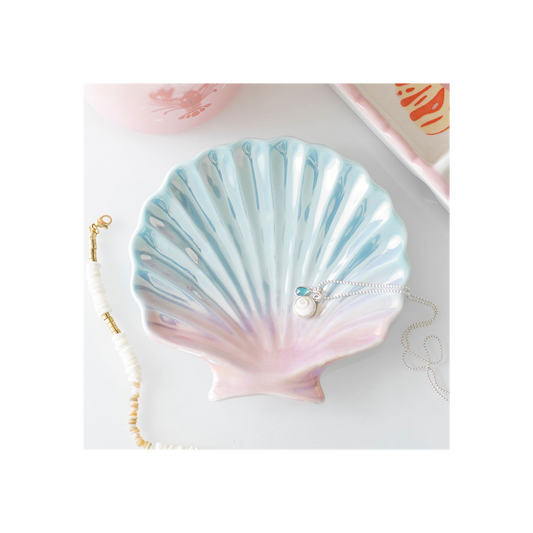 Iridescent Shell Trinket Dish