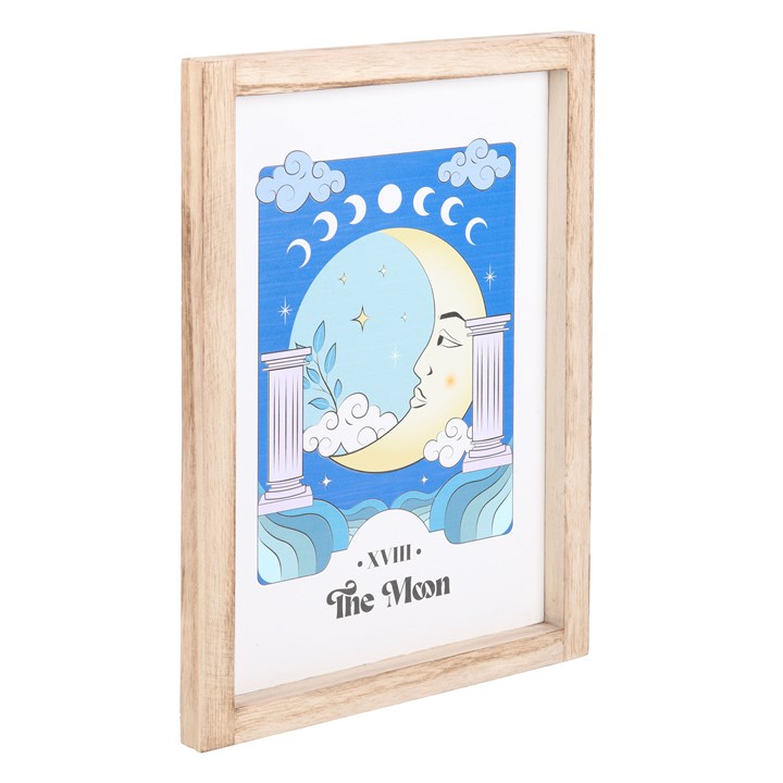 The Moon Celestial Framed Wall Print