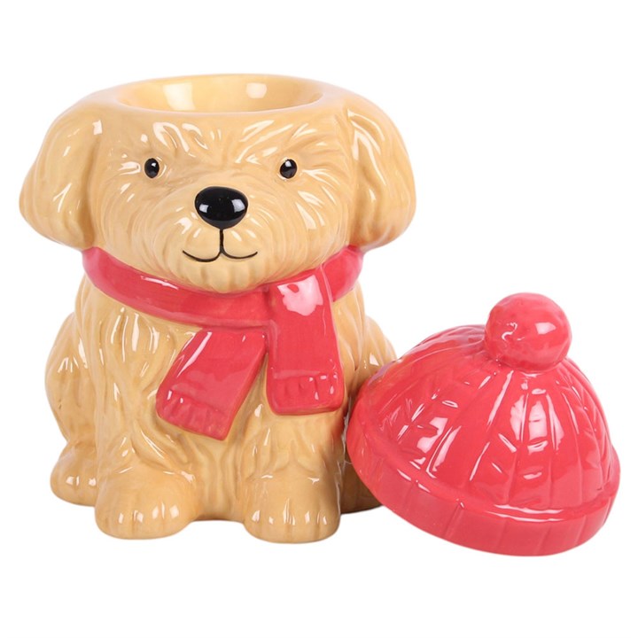 Winter Puppy Oil Burner - Wax Warmer