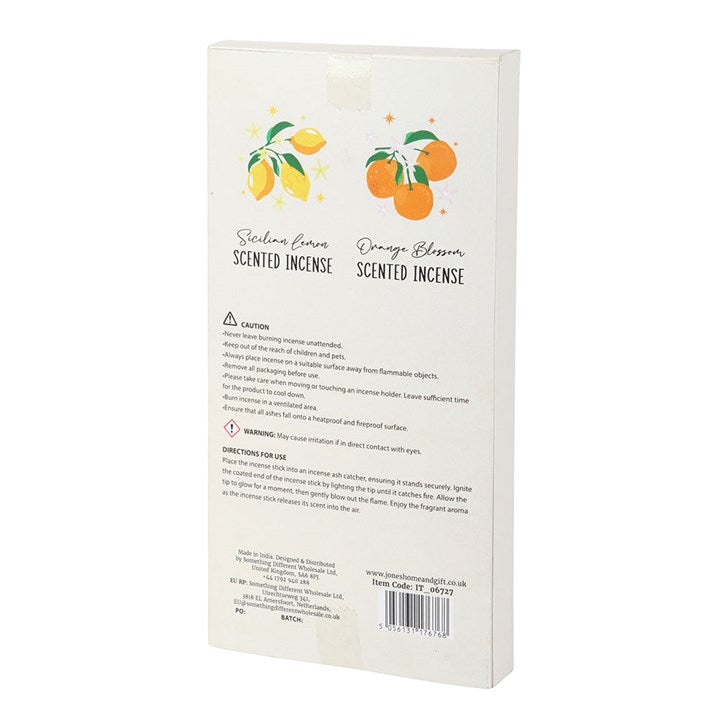 Set of 2 Italian Summer Incense Stick Packs
