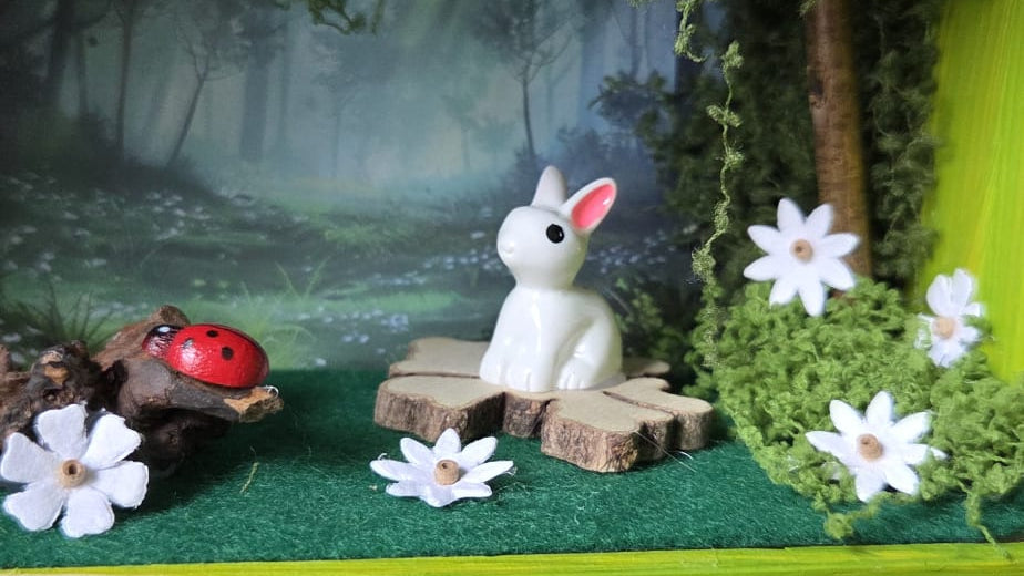 Pikachu Pokemon Handmade One of a Kind Fairy Lights Book Nook