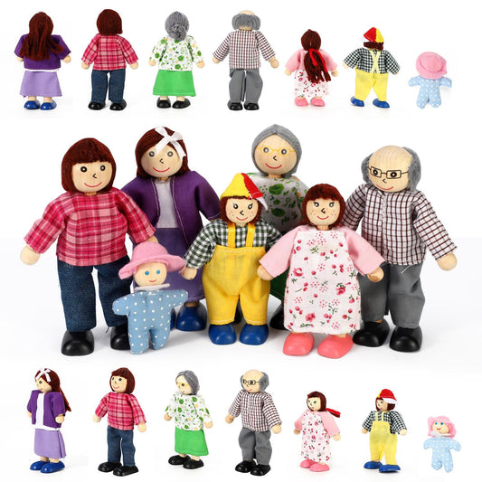 BIG FAMILY - Children's Doll House Dolls