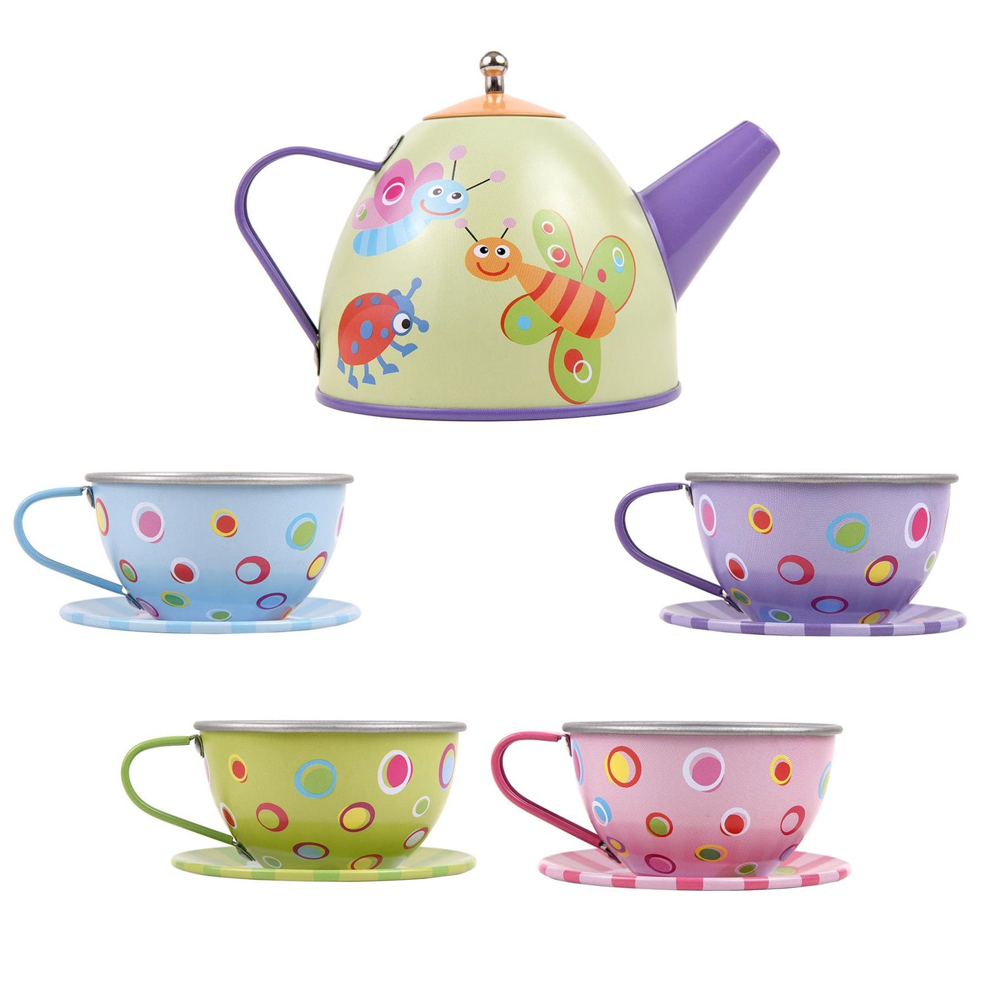 Cute BUGS SOKA Childrens TEA SET
