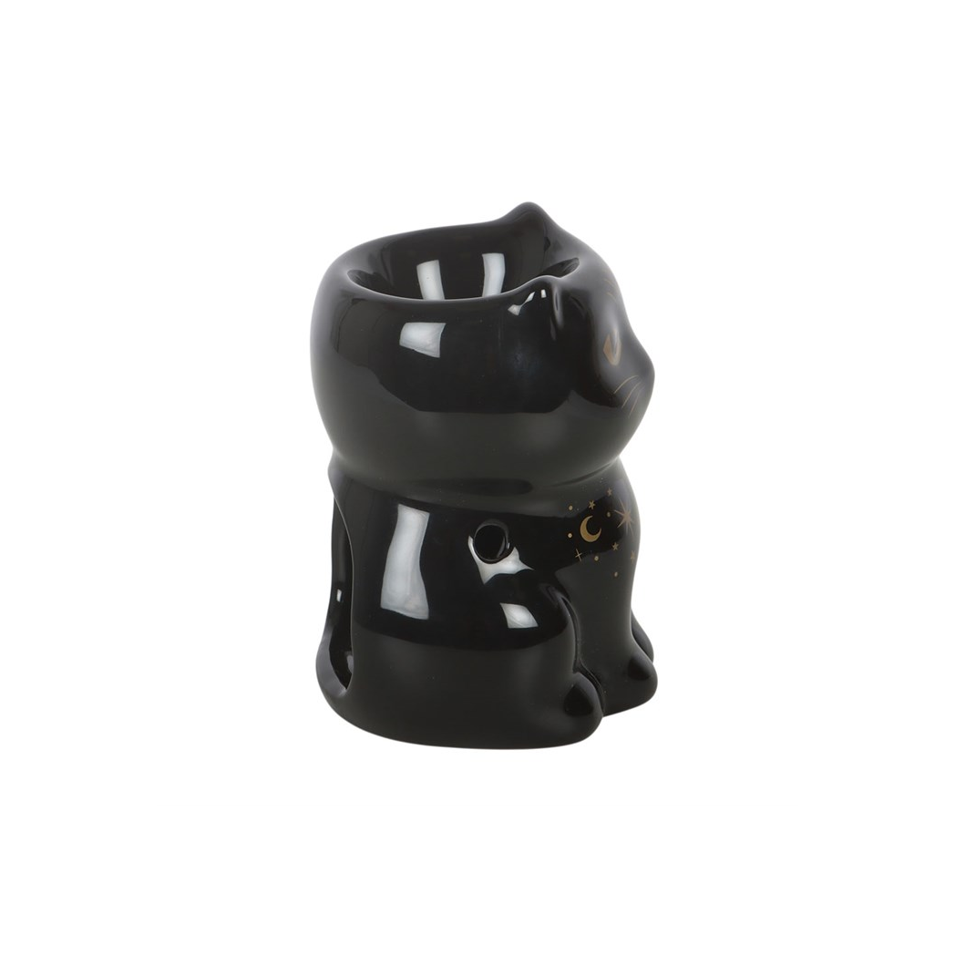 Black Cat Magick Oil Burner Wax Warmer