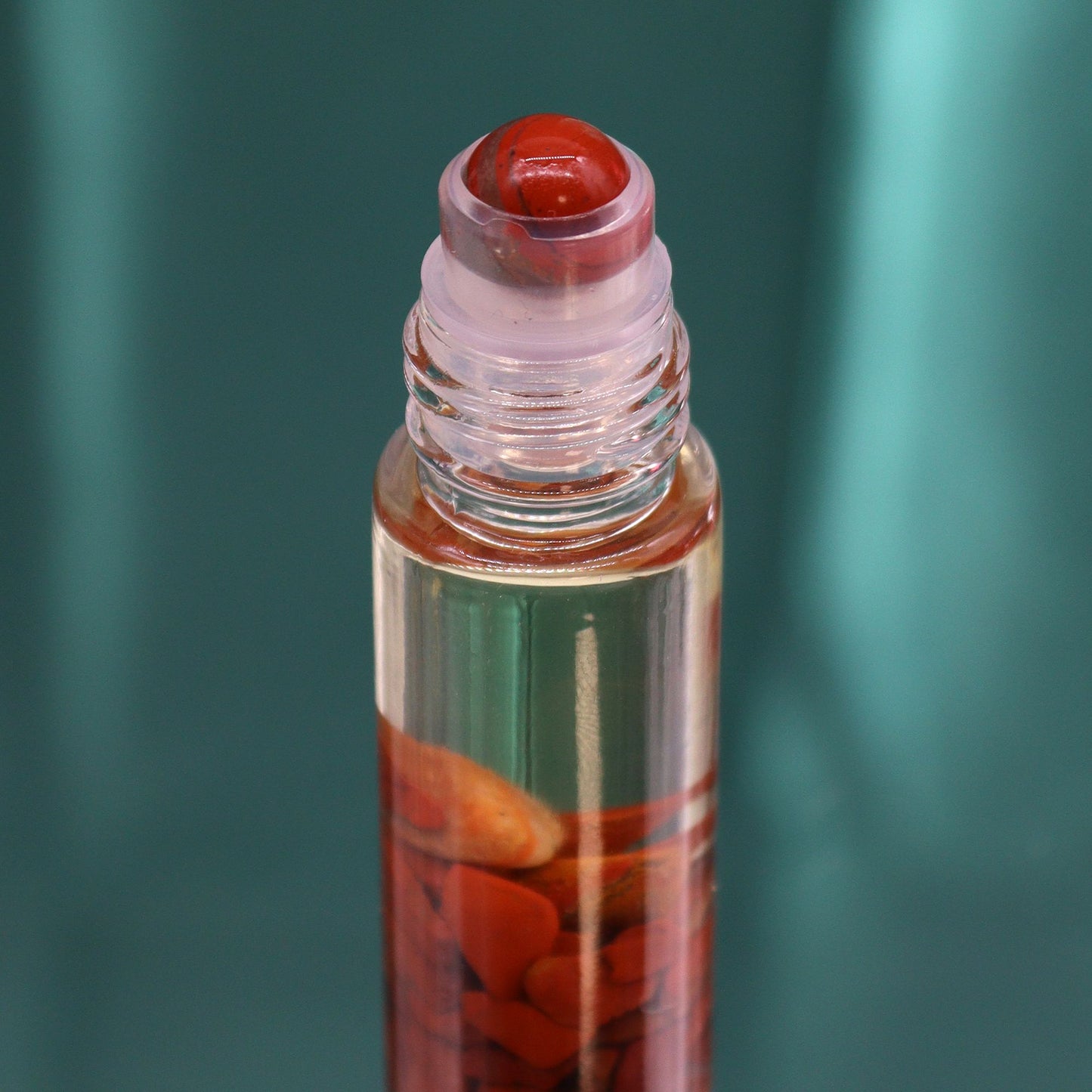 The Devil Hop Hare Tarot Essential Oil Red Jasper Crystal Roll On