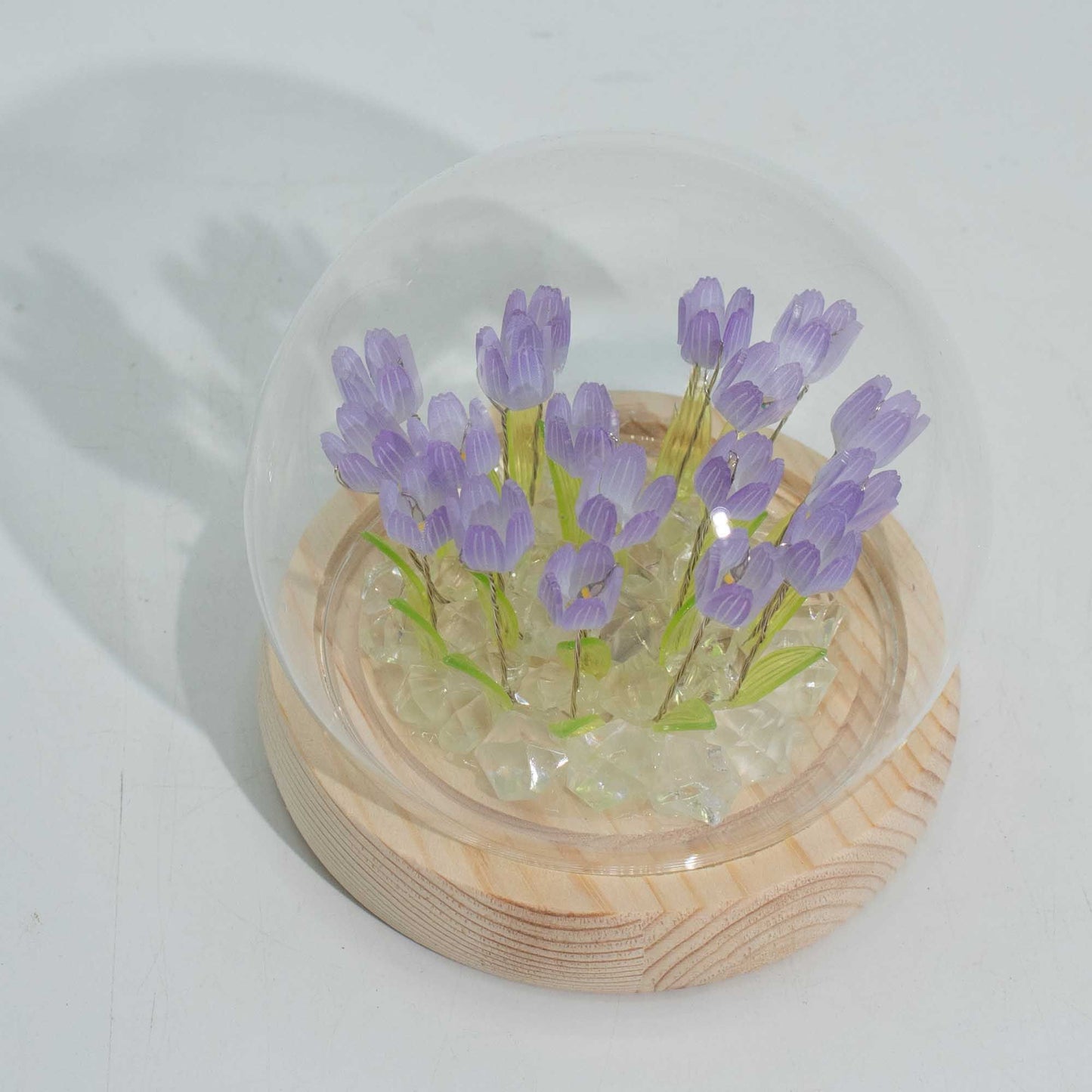 Floral Glow Garden Dome - 20 Tulips - LED USB