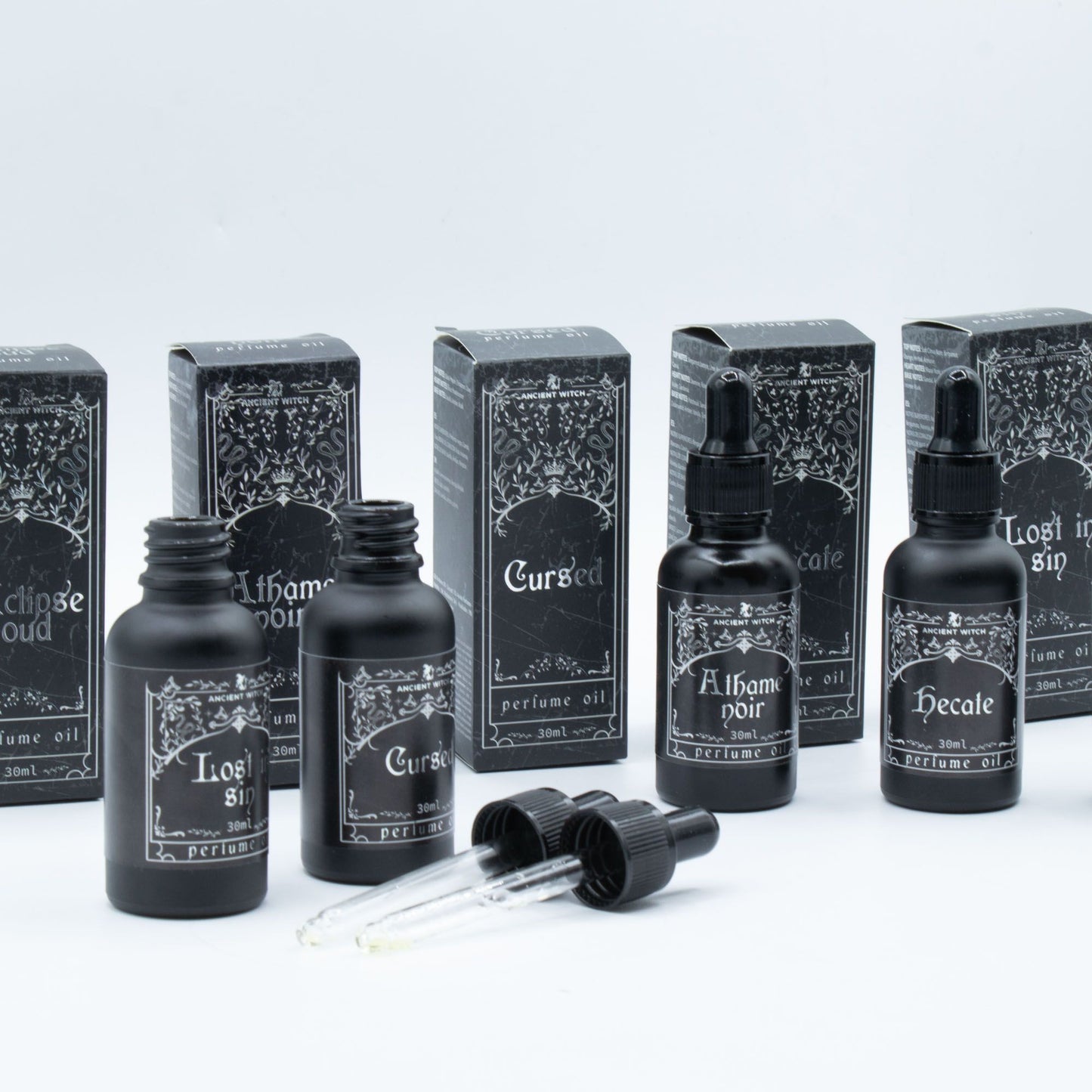 ATHEME NOIR Ancient Witch Perfume Oil - Clean and Quietly Intense