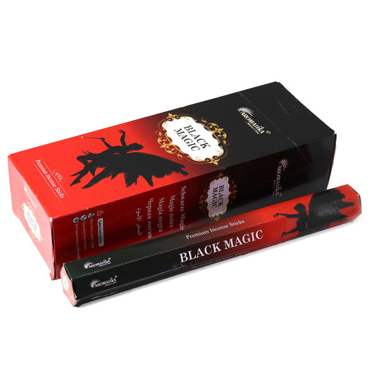 Black Magic Aromatika Charcoal Free Hex Incense