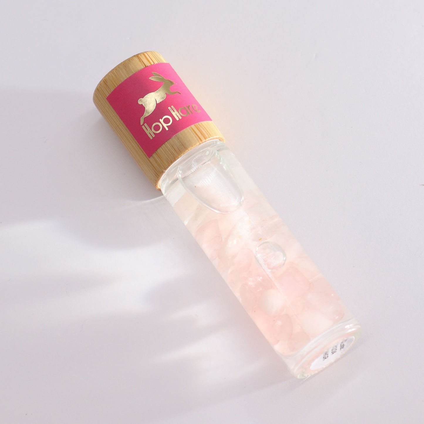 The Lovers Tarot Card Hop Hare Rose Quartz Essential Oil Roll On