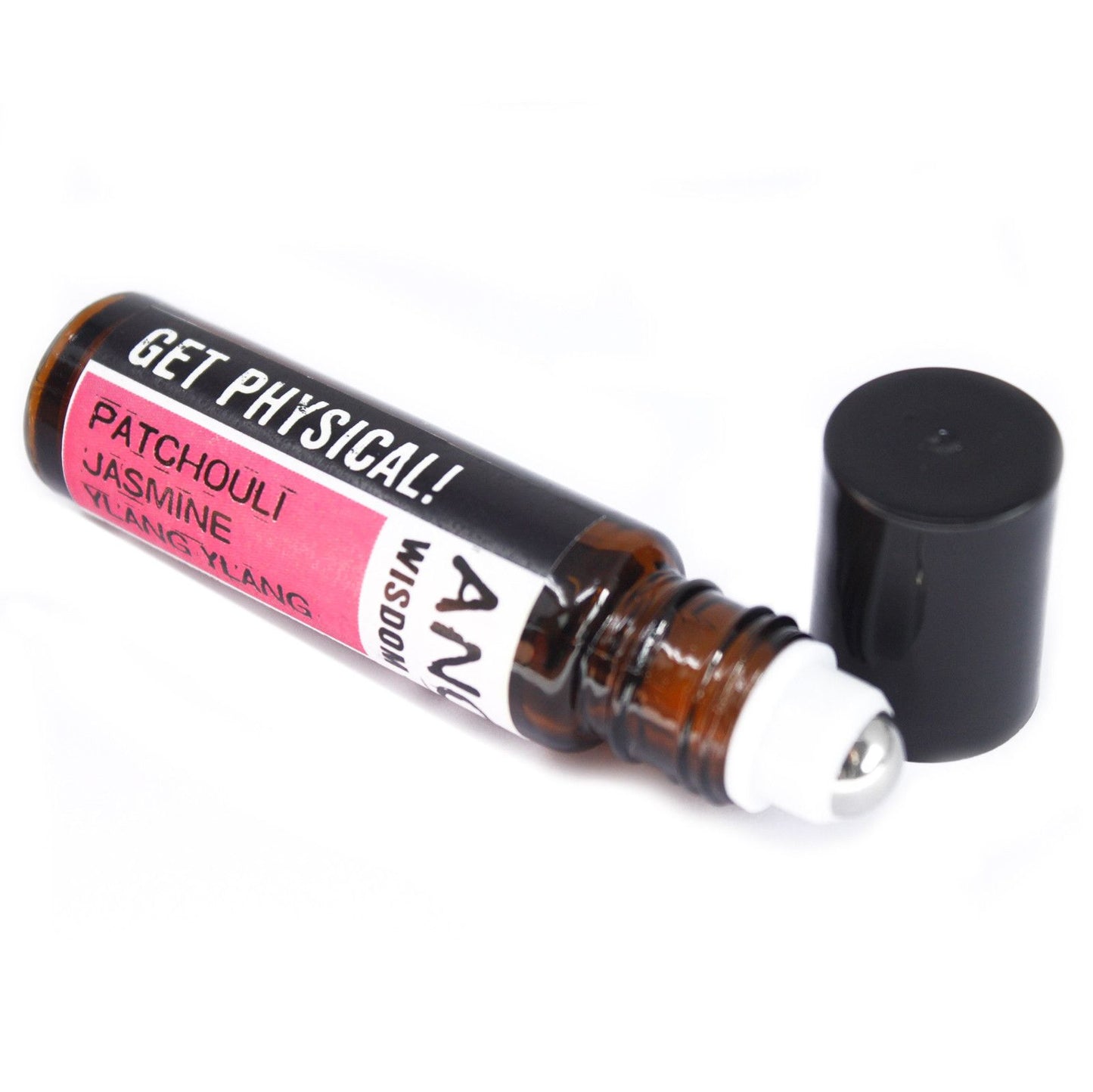 Get Physical! 10ml Roll On Essential Oil Mood Lifting Blend - Jasmine Patchouli Ylang Ylang