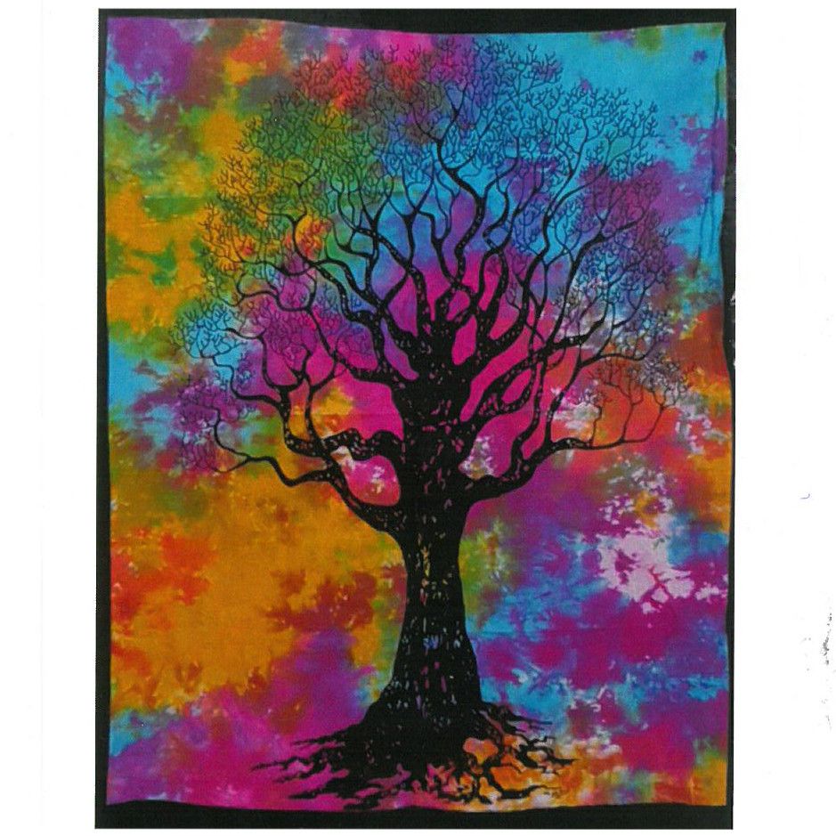 Cotton Wall Art - Throw - Bedding - Tree of Strength