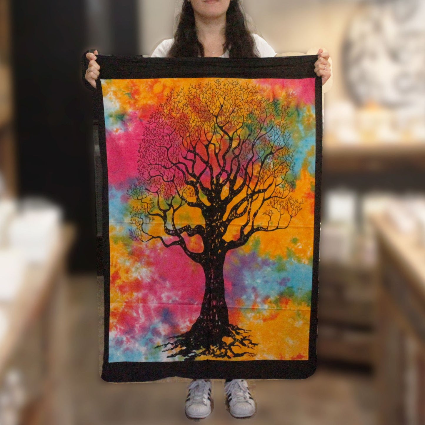 Cotton Wall Art - Throw - Bedding - Tree of Strength