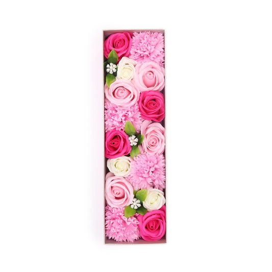 Long Box - Baby Blessings - Pinks Soap Flowers