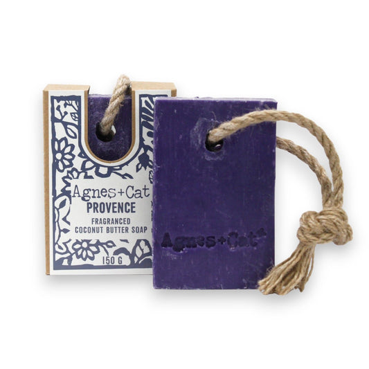 Agnes + Cat Soap On A Rope - Provence