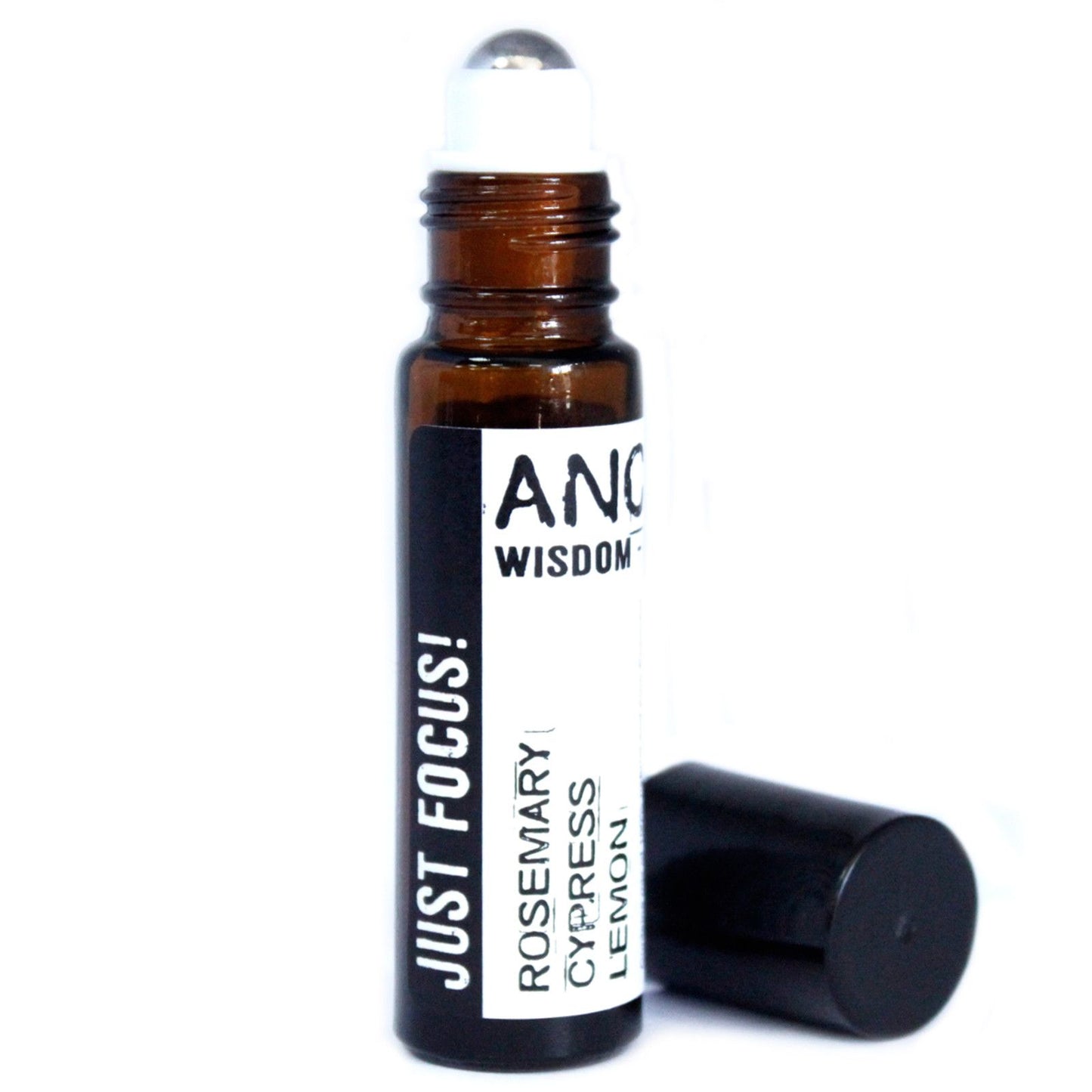 Just Focus! 10ml Roll On Essential Oil Energy Blend - Rosemary Cypress Lemon
