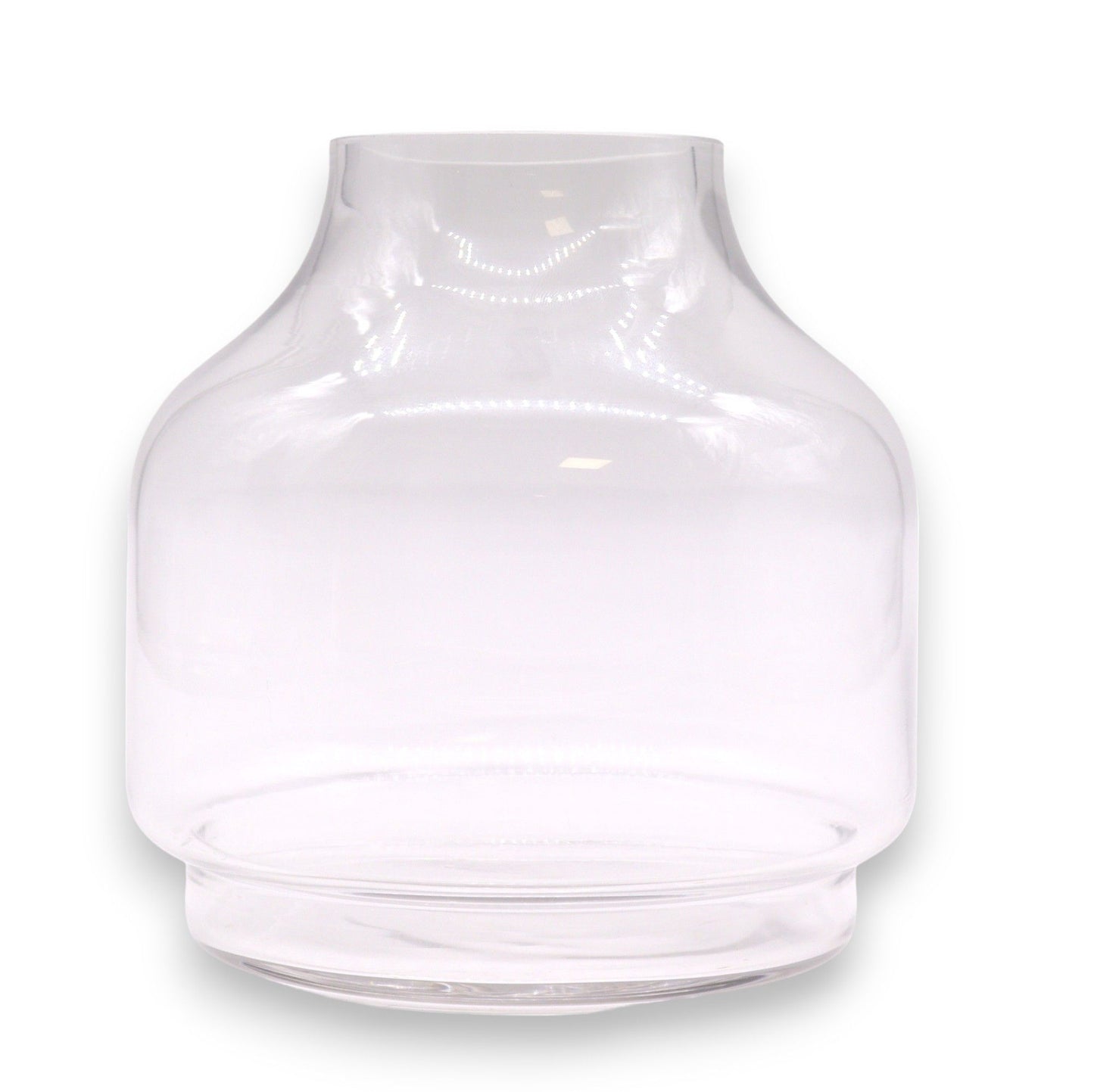 Medium Ball Top Terrarium on Dark Tung Wood