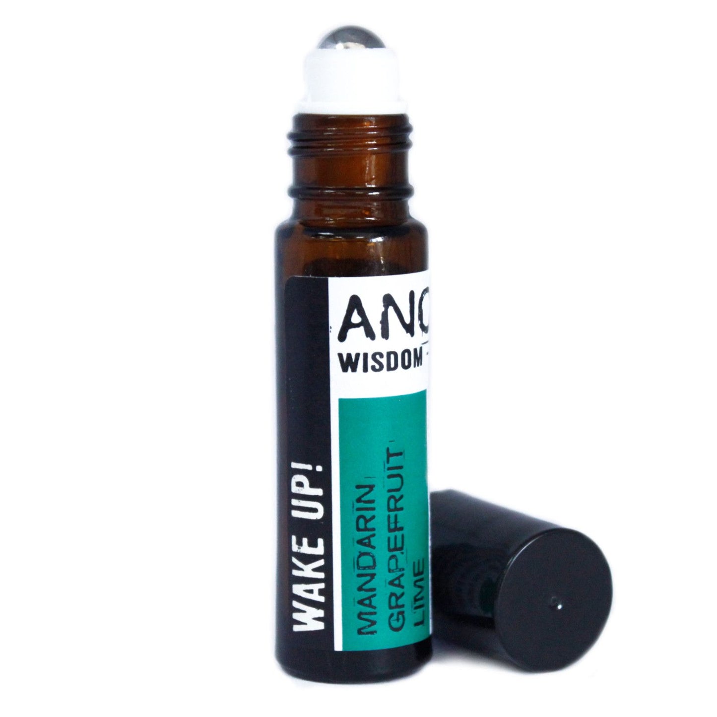 Wake Up! 10ml Roll On Essential Oil Alertness Blend - Mandarin Grapefruit Lime