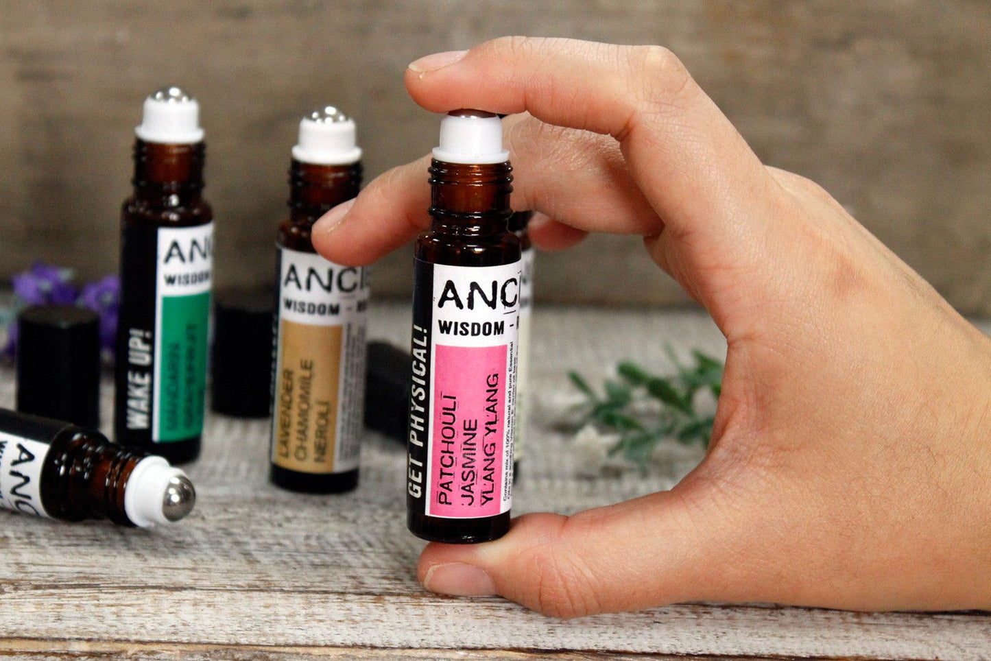 Don't Worry! 10ml Roll On Essential Oil Stress Relief Blend - Bergamot Geranium Frankincense