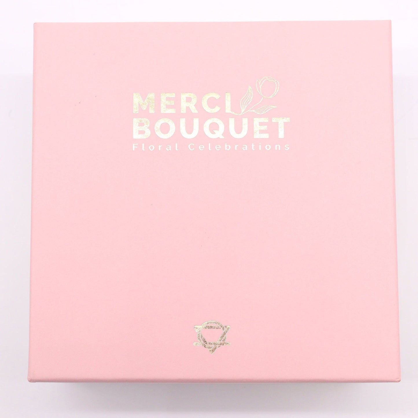 Square Box - Baby Blessings - Pinks - Soap Flower Gift