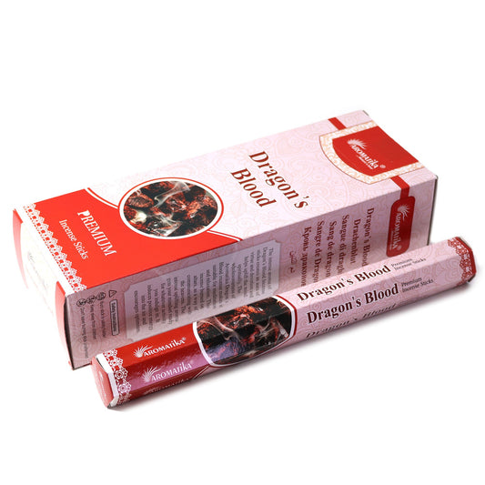 Dragons Blood Aromatika Charcoal Free Hex Incense