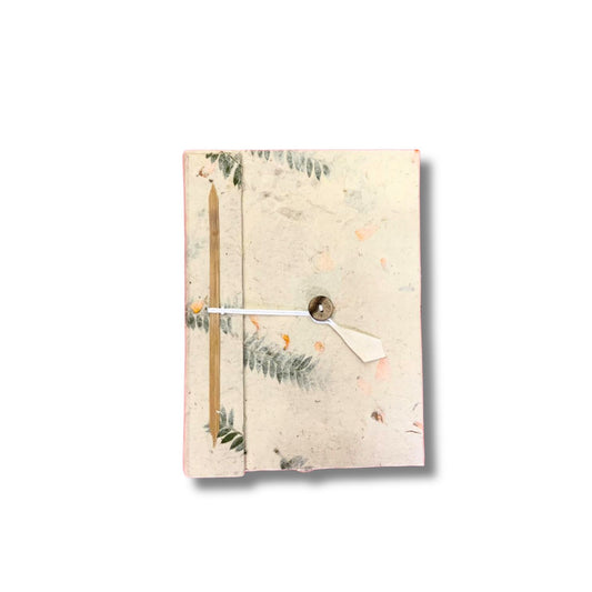Med Lokta Mixed Flowers Notebook Lrg (15x12cm) - 45 leafs