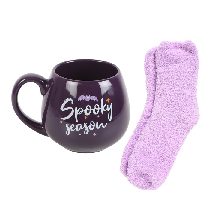 Spooky Season Mug and Socks Halloween Gift Set