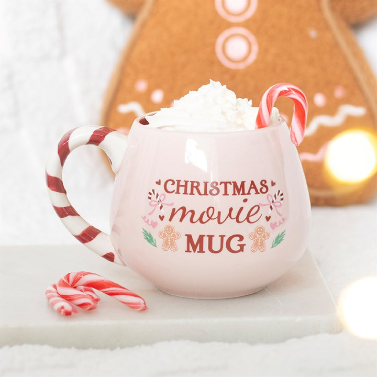 Pink Christmas Movie Gift Mug
